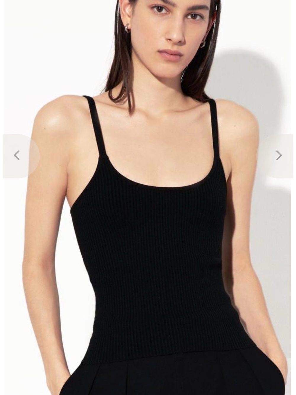 Mara Hoffman Caro stretch knit tank.